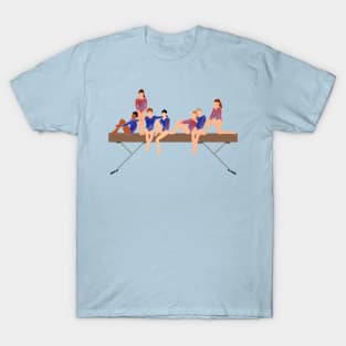 The Magnificent Seven Gymnasts 1996 Atlanta T-Shirt